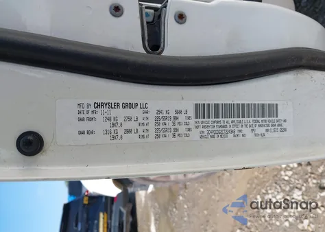 2012 Dodge Journey Crew z USA, uszkodzony, nr VIN 3C4PDDDG2CT224346